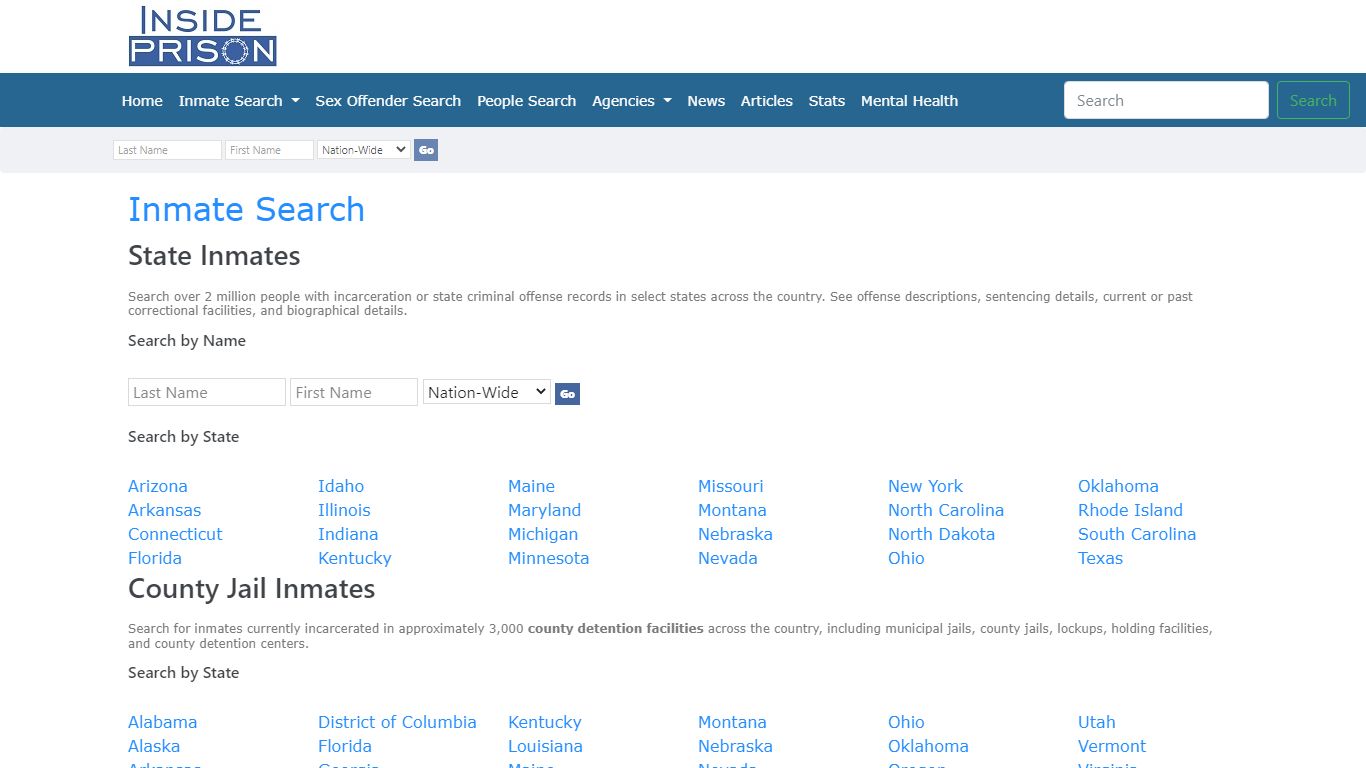 Inmates & Offenders in Omaha Correctional Center